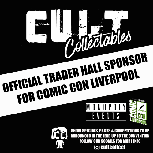Cult Collectables Takes Center Stage: Official Sponsor of the Comic Con Liverpool Trader Hall this November! - Cult Collectables: Rare Funko Pops & TCG