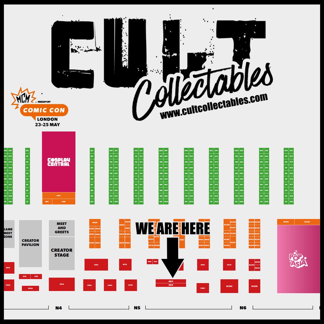 Don't Miss Cult Collectables at MCM London Comic Con May 2025! - Cult Collectables: Rare Funko Pops & TCG