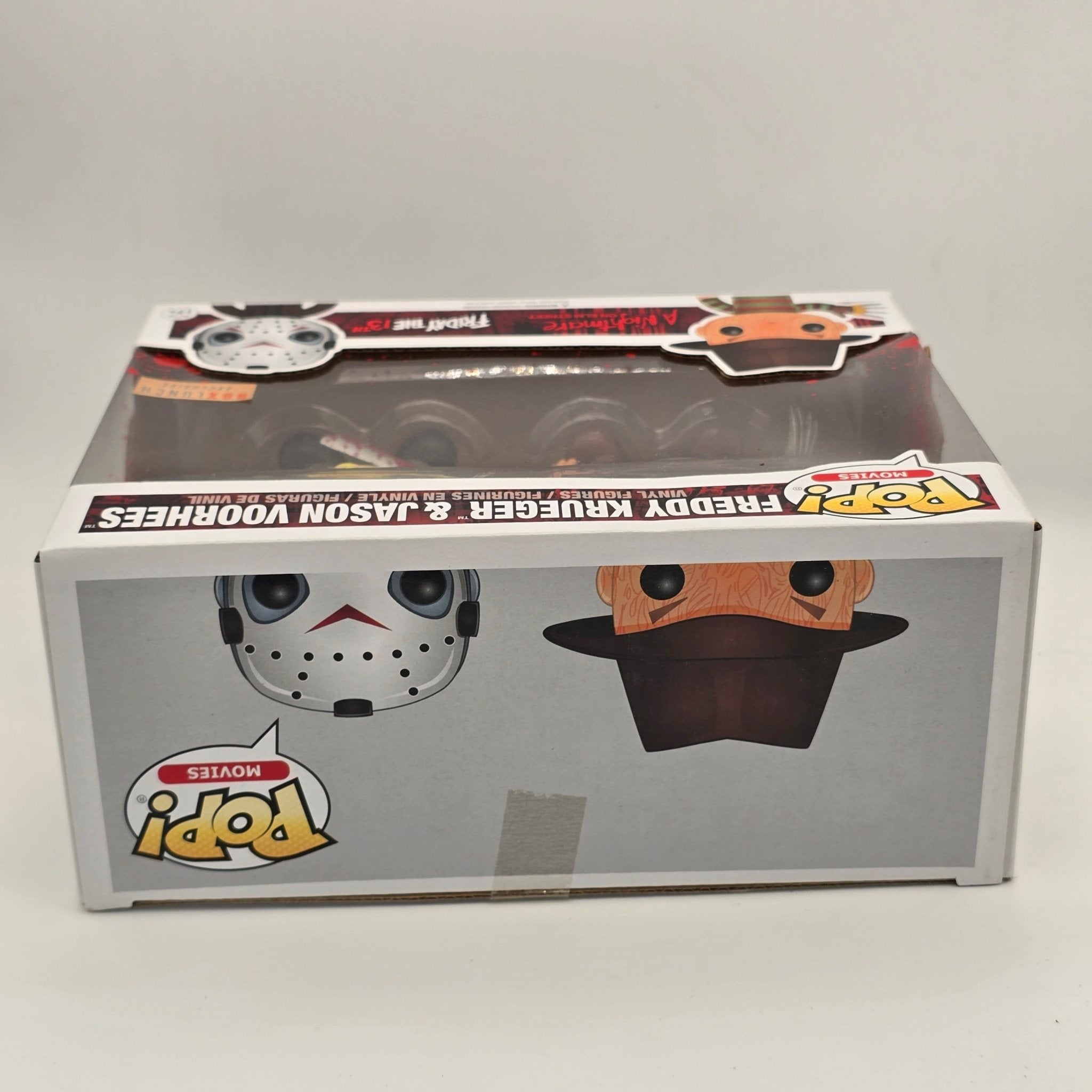 A Nightmare On Elm Street/Friday The 13th - Freddy & Jason - 2 Pack - Box Lunch Exclusive - Movies - Funko Pop!