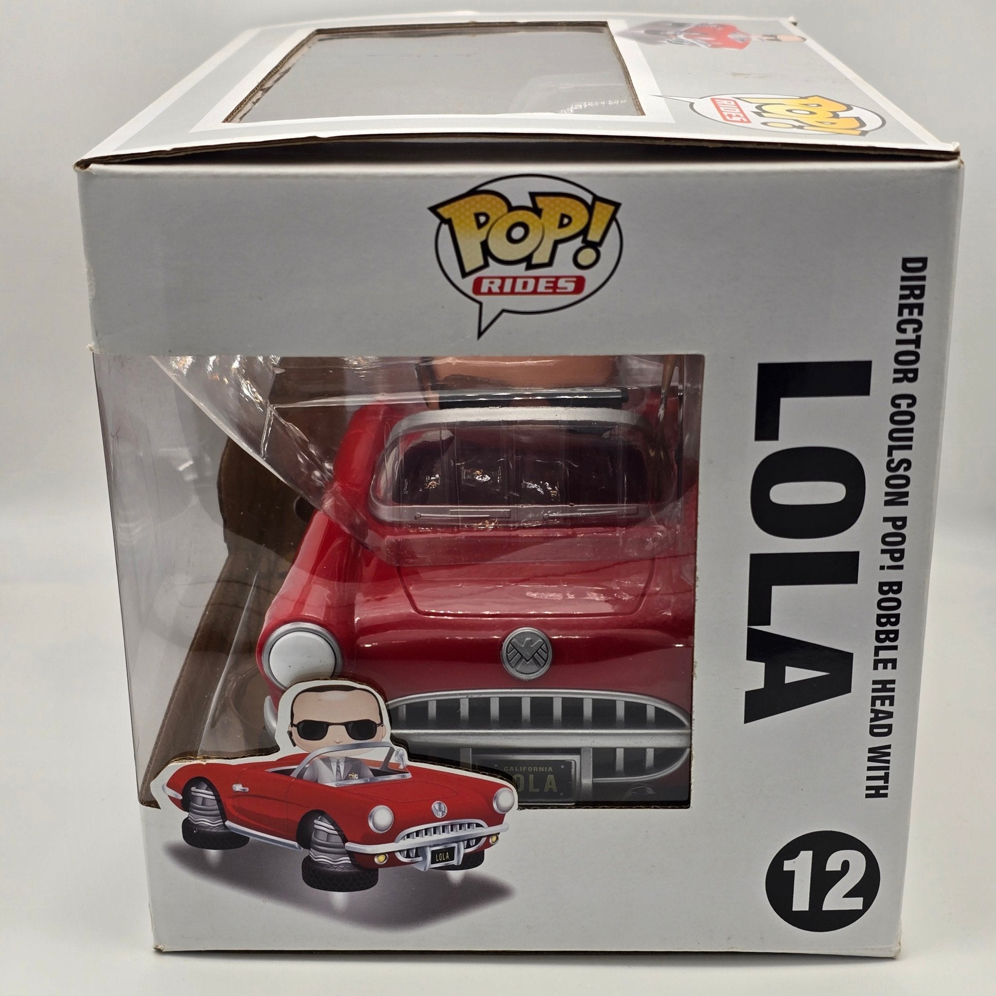 Agents of S.H.I.E.L.D. - Director Coulson With LOLA - #12 - Marvel Rides - Funko Pop!