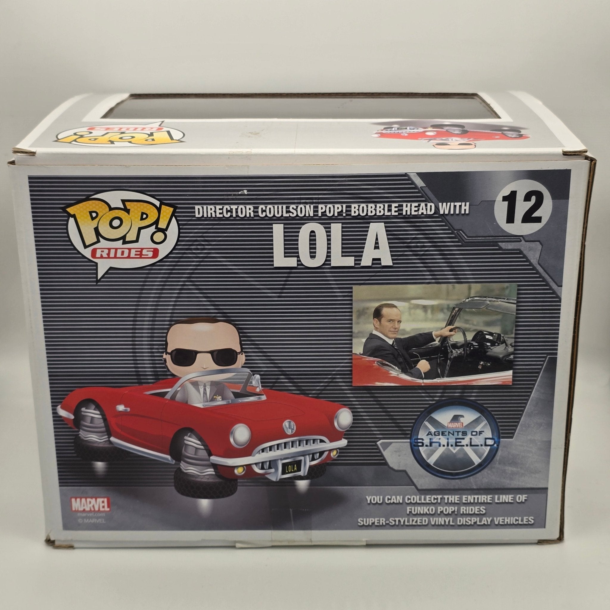 Agents of S.H.I.E.L.D. - Director Coulson With LOLA - #12 - Marvel Rides - Funko Pop!
