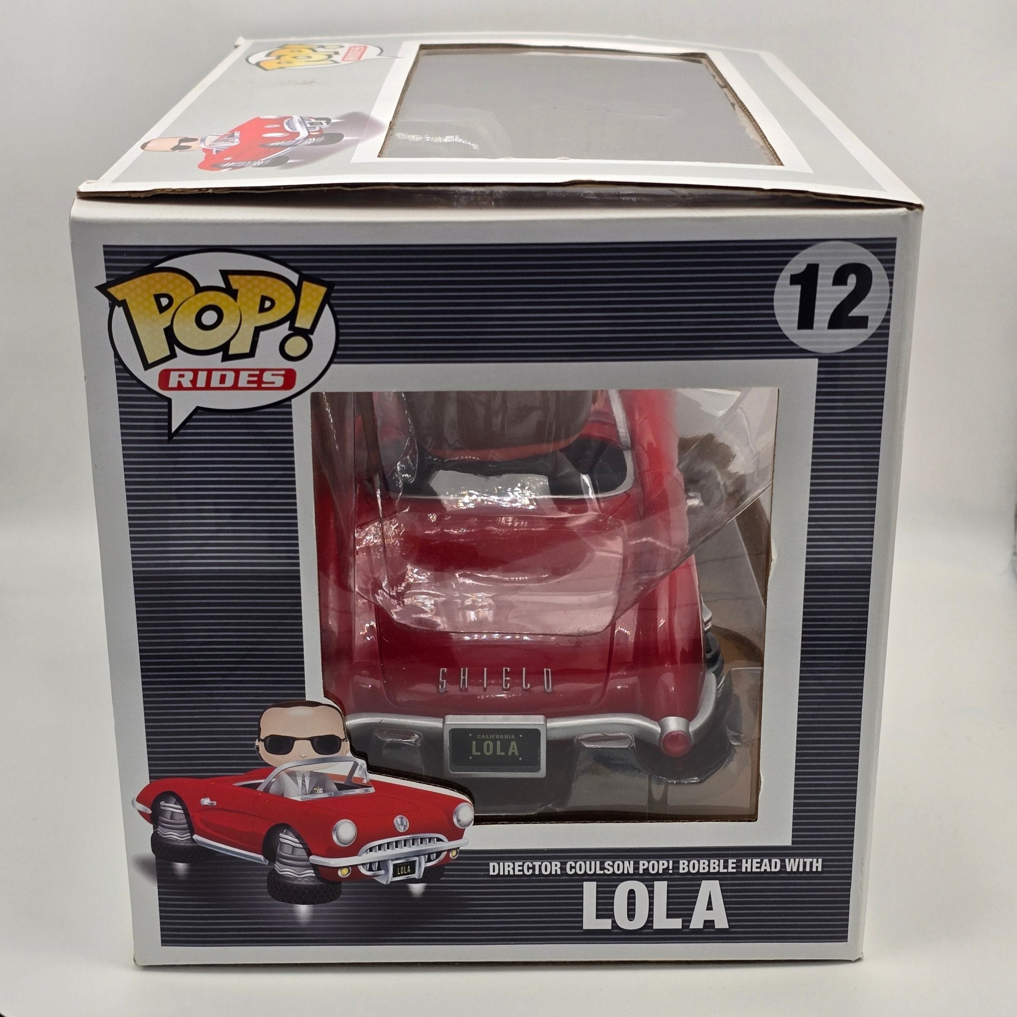 Agents of S.H.I.E.L.D. - Director Coulson With LOLA - #12 - Marvel Rides - Funko Pop!
