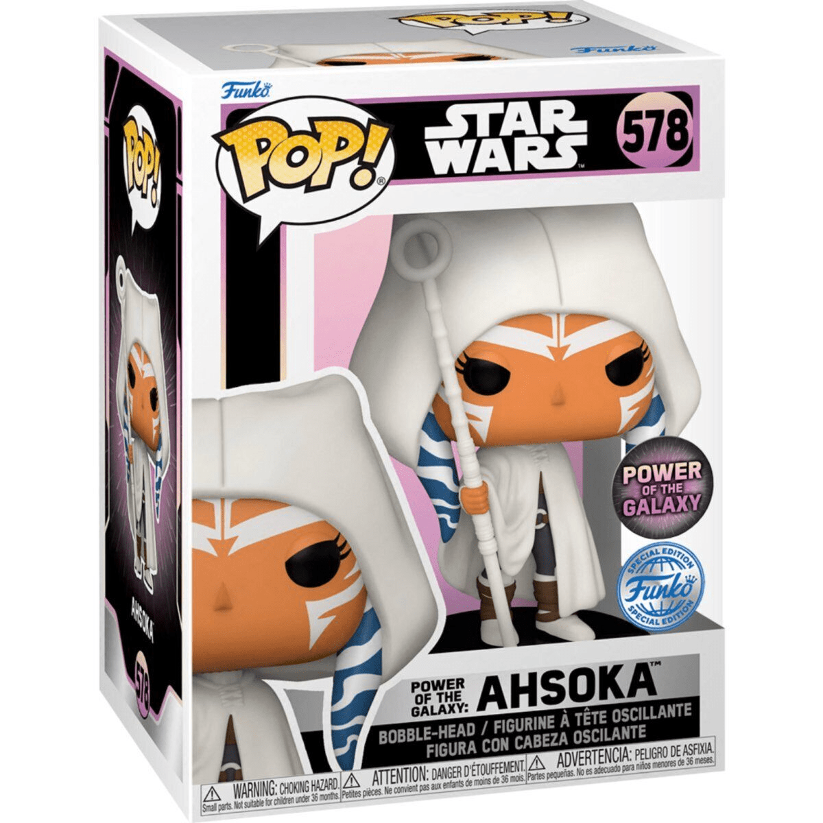 Ahsoka - #578 - Power Of The Galaxy Exclusive - Star Wars - Funko Pop!