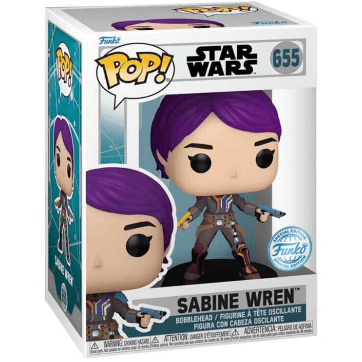 Ahsoka - Sabine Wren - #655 - Special Edition - Star Wars - Funko Pop!