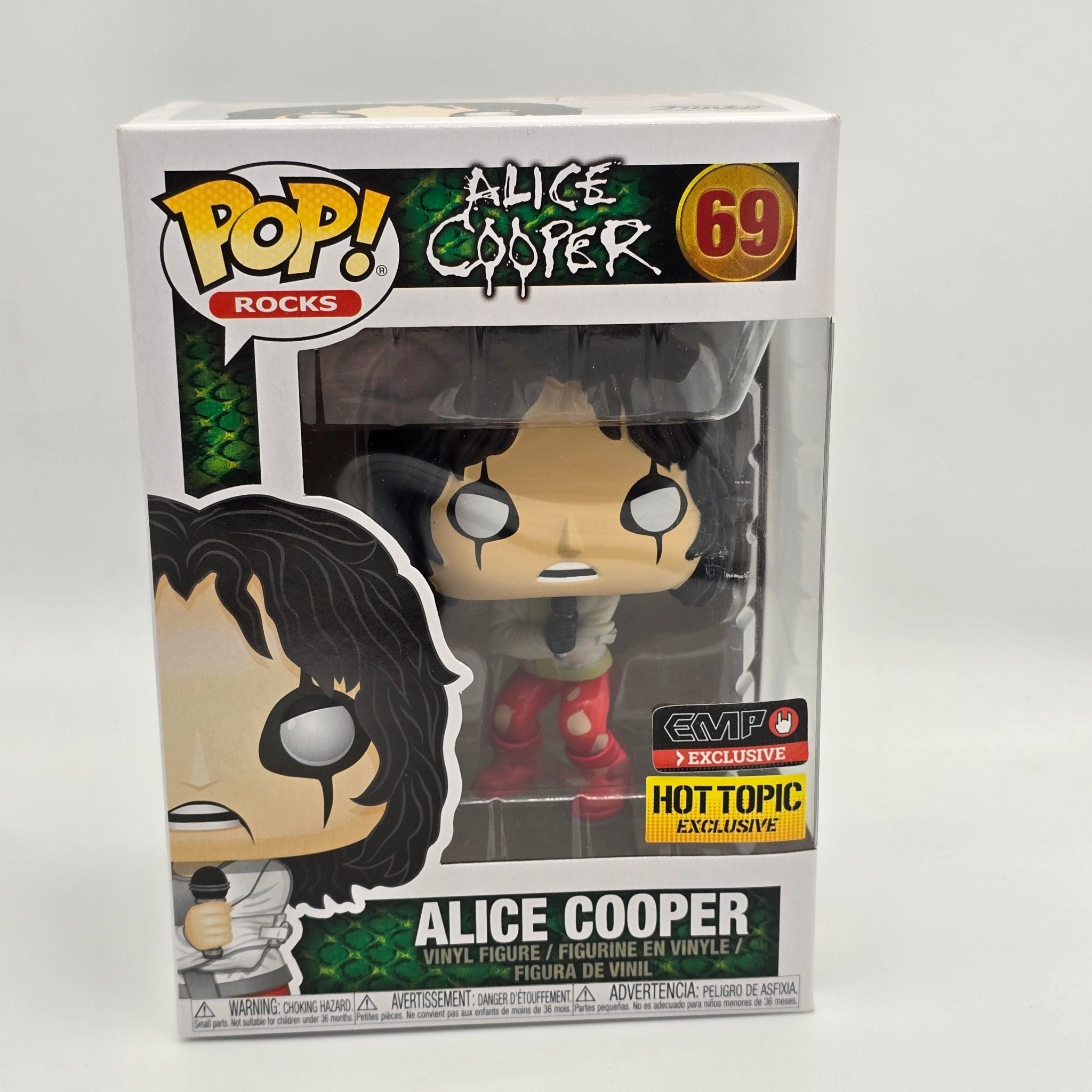 Alice Cooper - #69 - Hot Topic Exclusive - Rocks - Funko Pop!