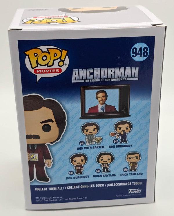 Anchorman - Ron Burgundy - #948 - 2020 Convention Exclusive - Movies - Funko Pop!