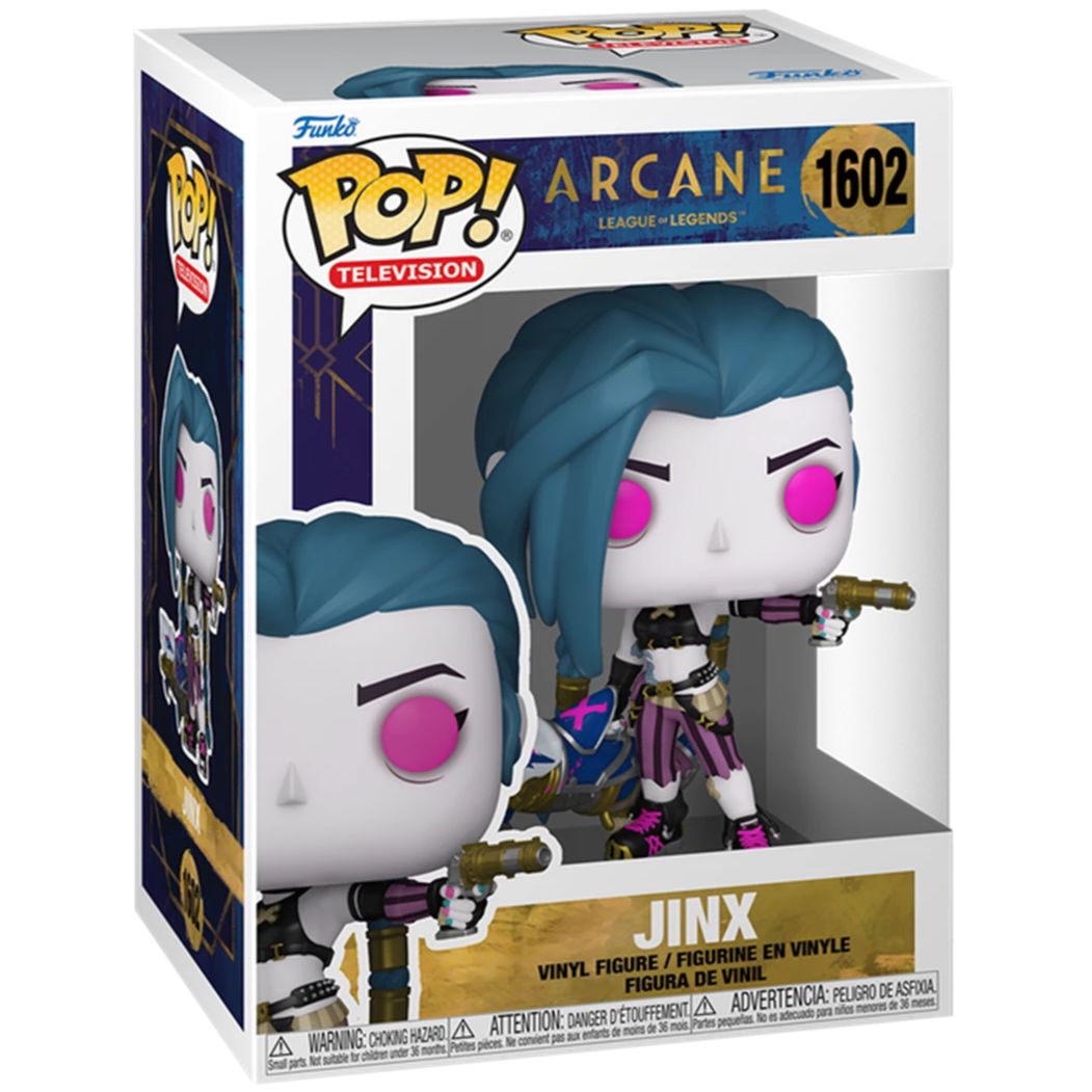 Arcane (League of Legends) - Jinx - #1602 - Television - Funko Pop!