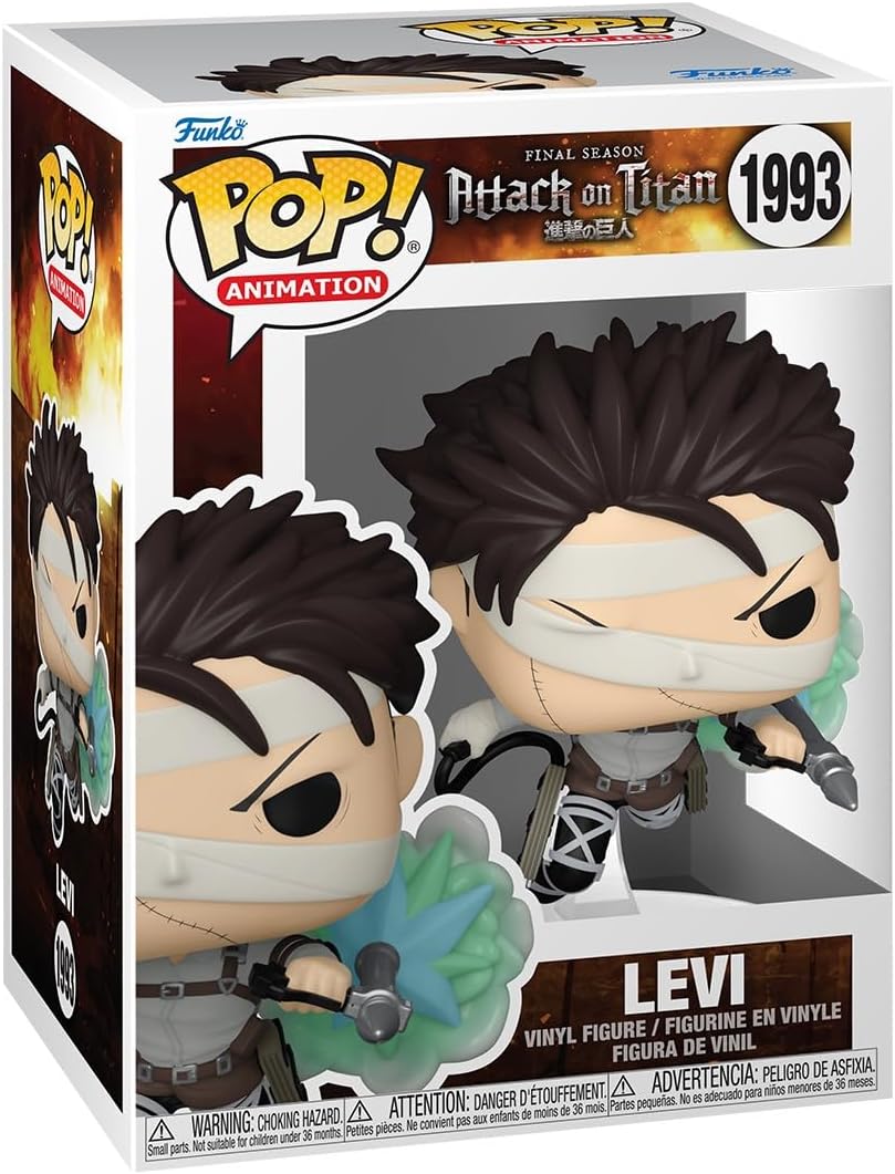Attack on Titan - Levi - 1993 - Anime - Funko Pop!