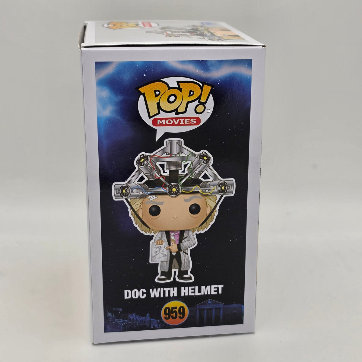 Back To The Future - Doc - #959 - Christopher Lloyd Signed - SWAU Authentication - Funko Pop!