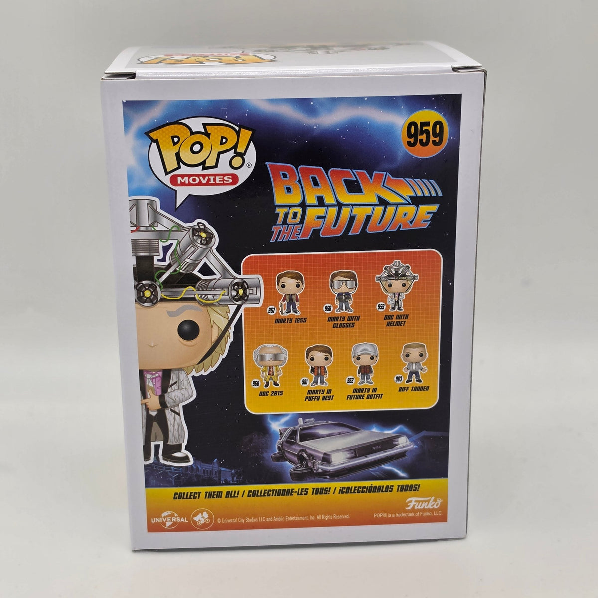 Back To The Future - Doc - #959 - Christopher Lloyd Signed - SWAU Authentication - Funko Pop!