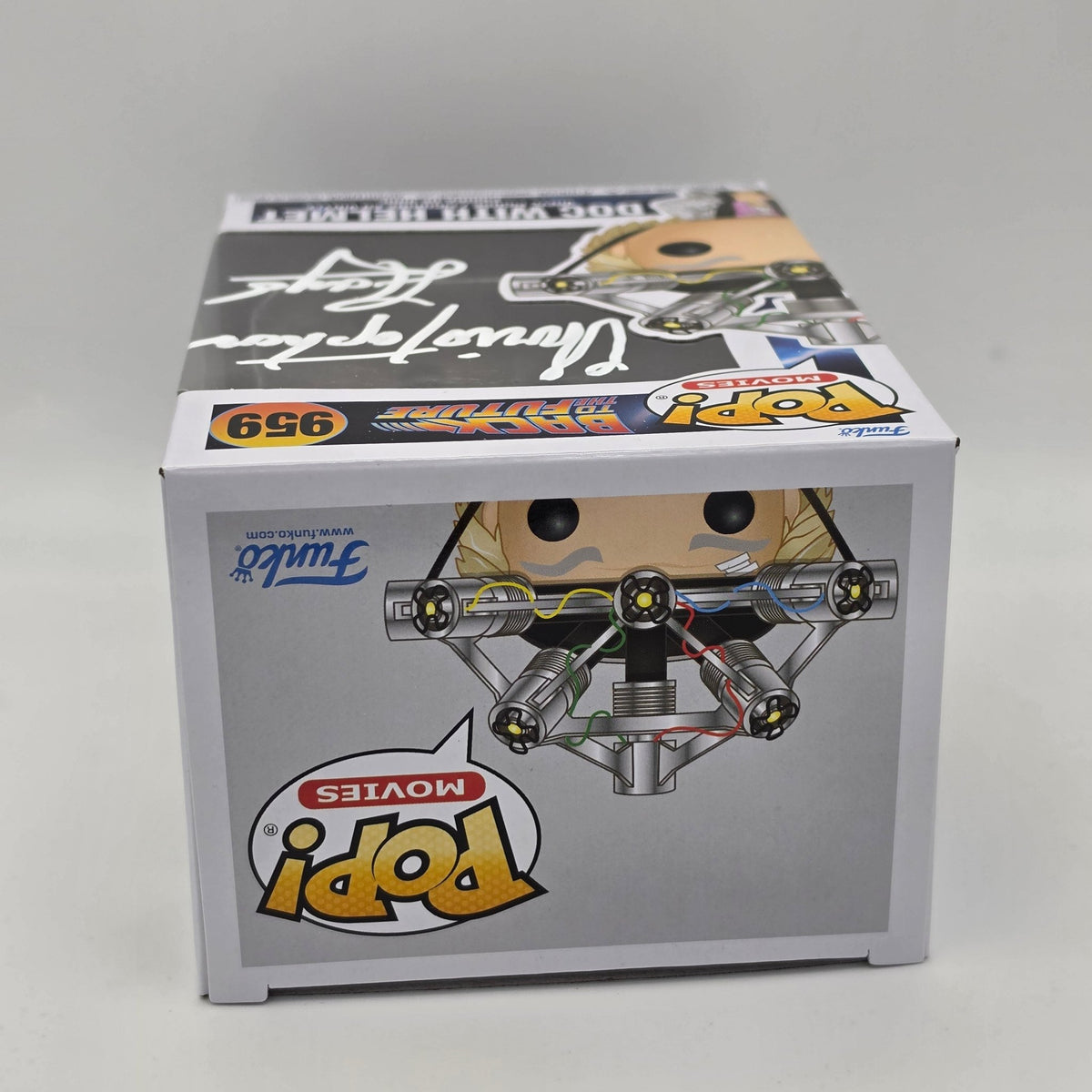 Back To The Future - Doc - #959 - Christopher Lloyd Signed - SWAU Authentication - Funko Pop!