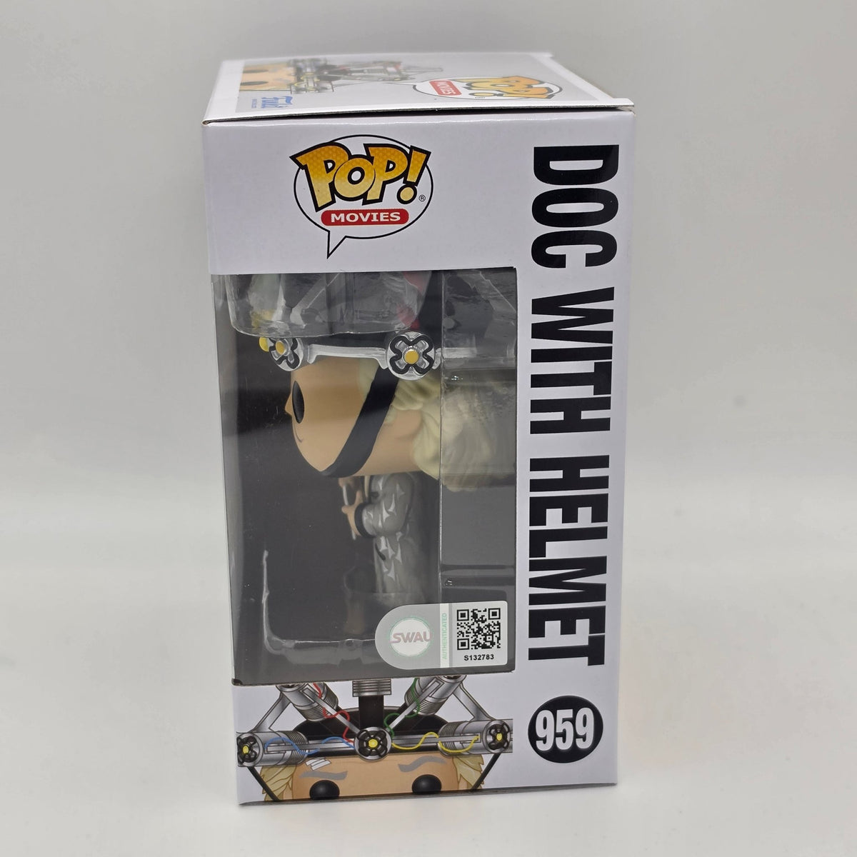 Back To The Future - Doc - #959 - Christopher Lloyd Signed - SWAU Authentication - Funko Pop!
