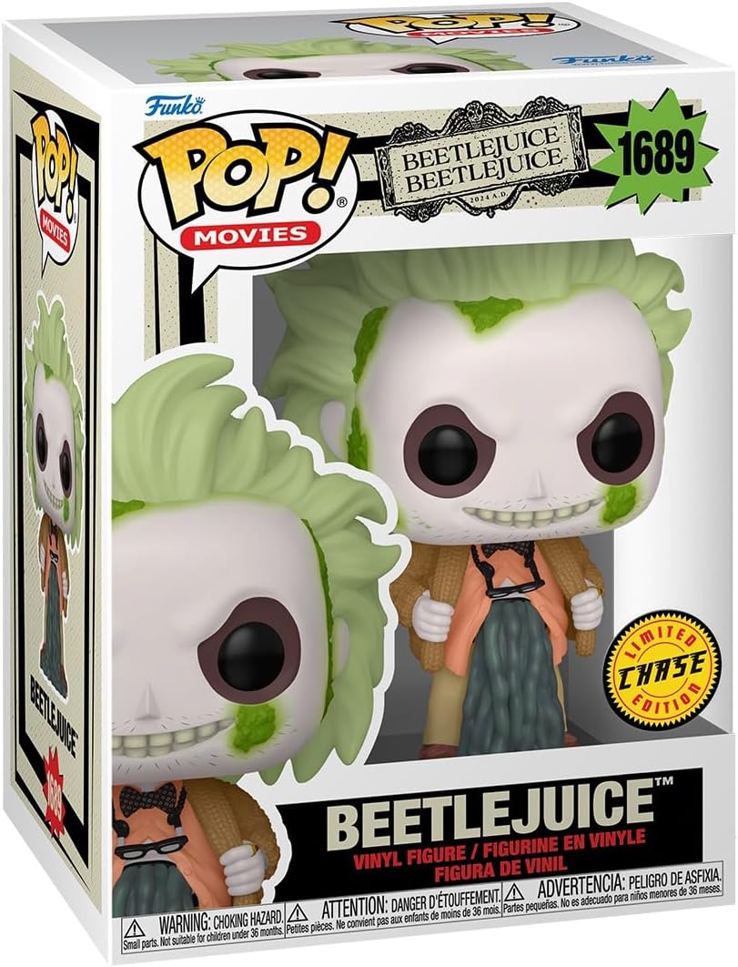 Beetlejuice - #1689 - Chase Edition - Movies - Funko Pop!