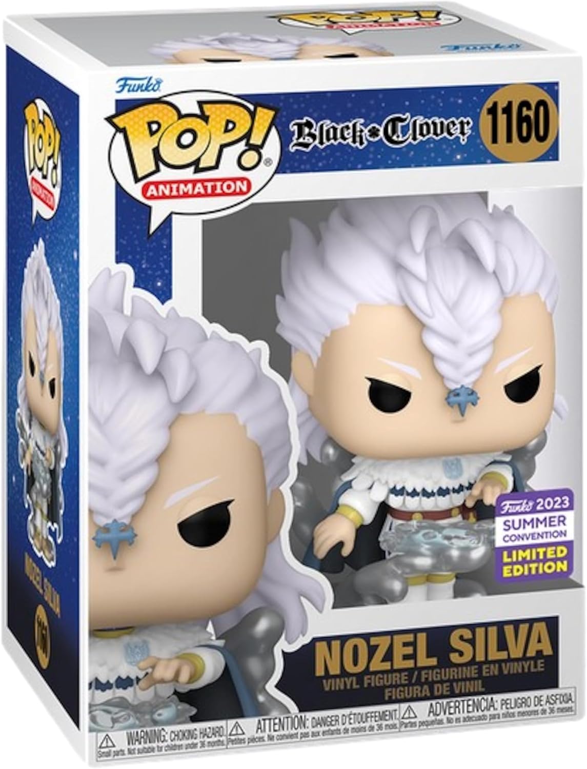 Black Clover - Nozel Silva - #1160 - 2023 Convention Exclusive - Anime - Funko Pop!