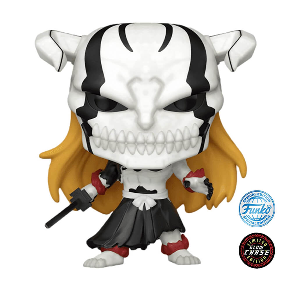 Bleach - Fully - Hollowfied Ichigo - 1104 - Glow Chase Special Edition - Anime - Funko Pop!