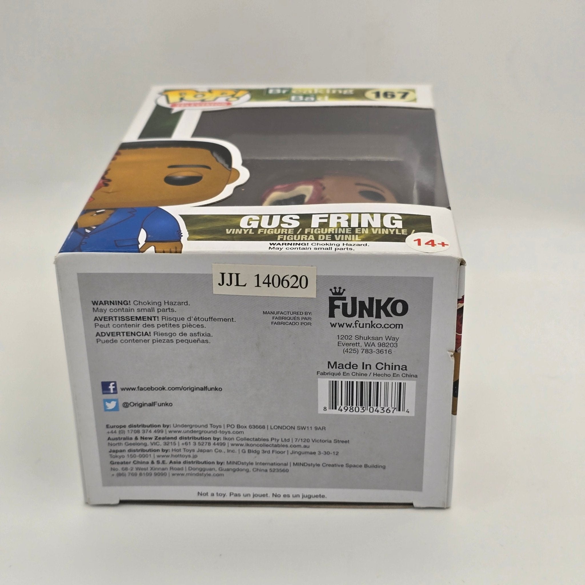 Breaking Bad - Gus Fring - 167 (Damaged Face) - Television - Funko Pop!