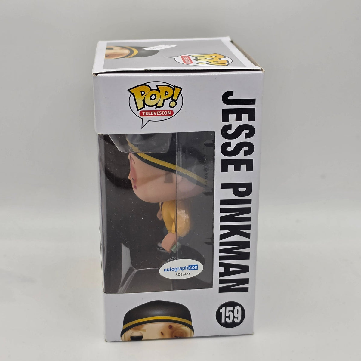 Breaking Bad - Jesse - #159 - 2014 SDCC 2500 Pcs LTD Edition - Aaron Paul Signed - ACOA Authentication - Funko Pop!