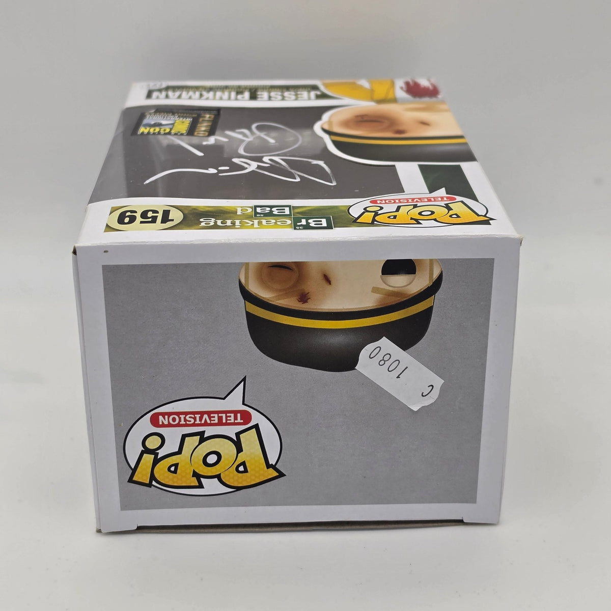 Breaking Bad - Jesse - #159 - 2014 SDCC 2500 Pcs LTD Edition - Aaron Paul Signed - ACOA Authentication - Funko Pop!