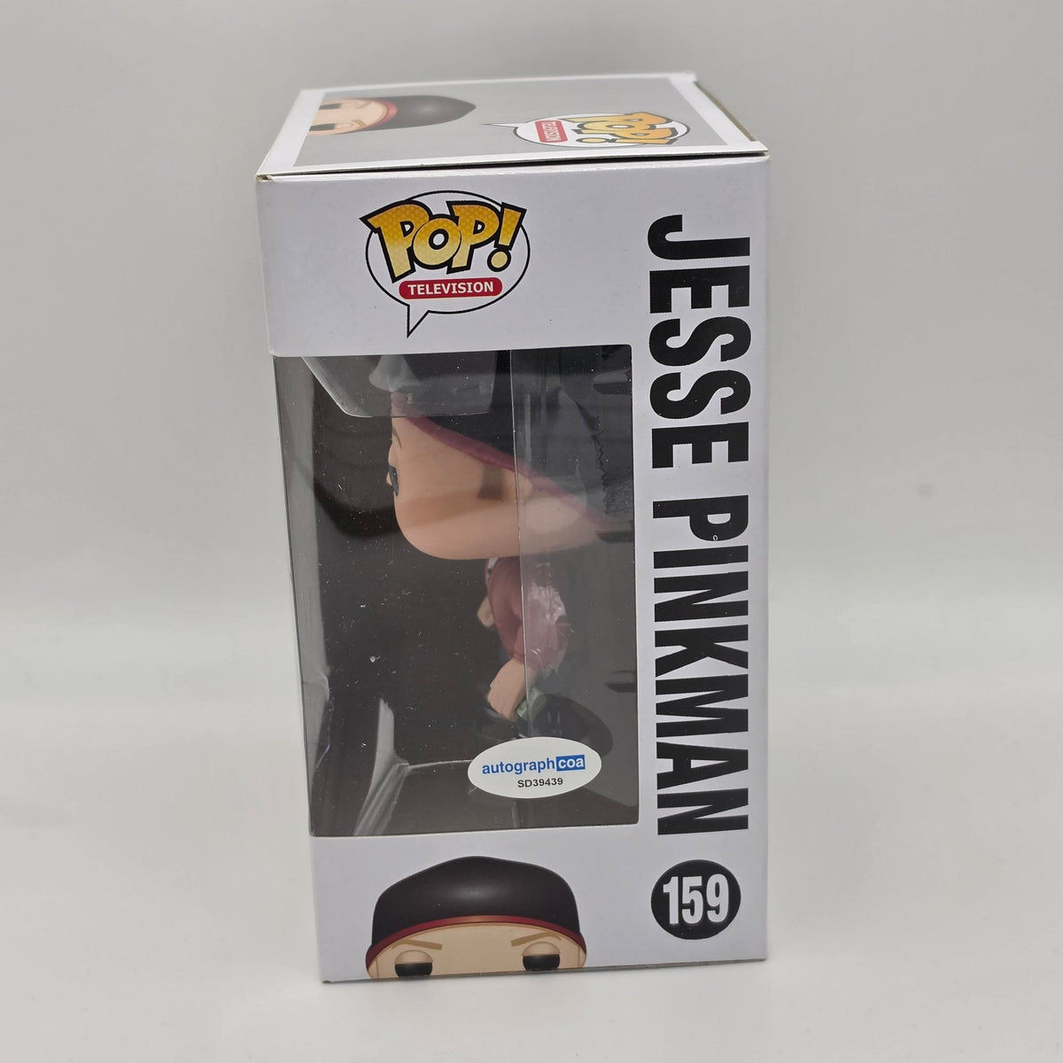 Breaking Bad - Jesse - #159 - Aaron Paul Signed - ACOA Authentication - Funko Pop!
