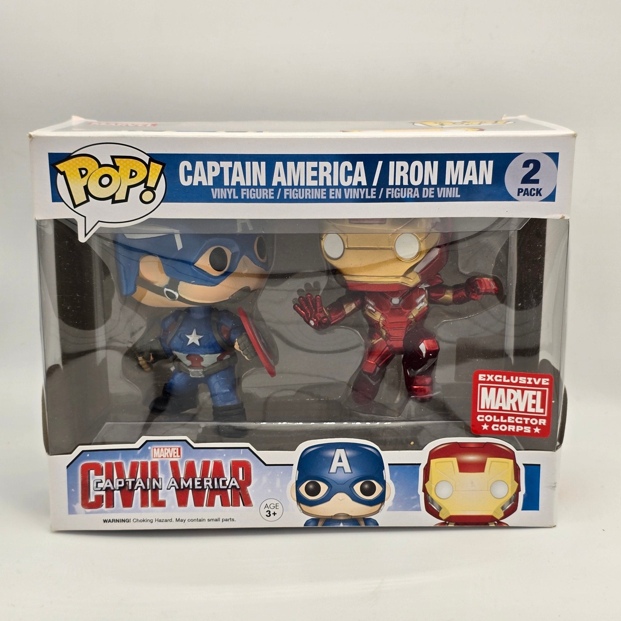 Captain America Iron Man Pack Collector Corps Excusive