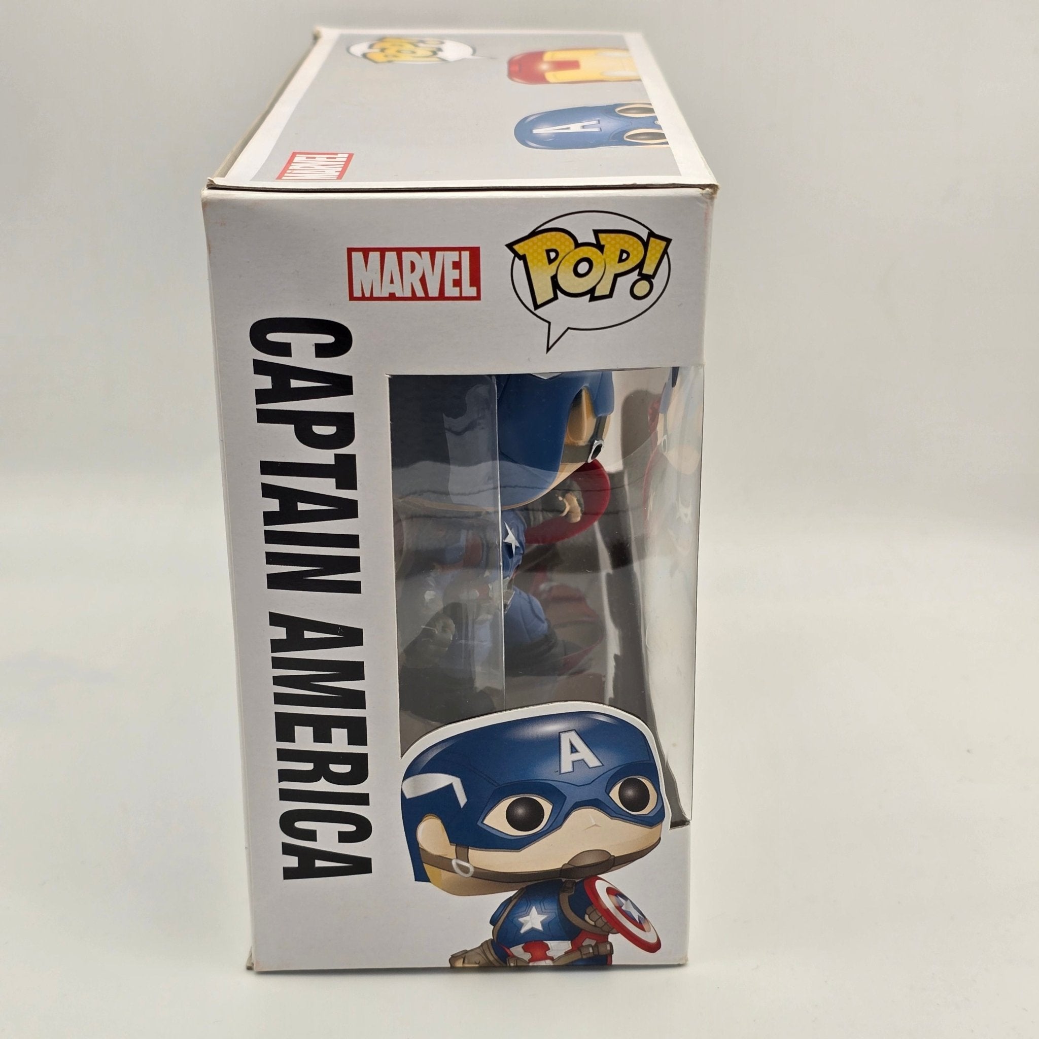 Captain America Civil War - Cap & Iron Man - 2 Pack - Collector Corps Excusive - Marvel - Funko Pop!