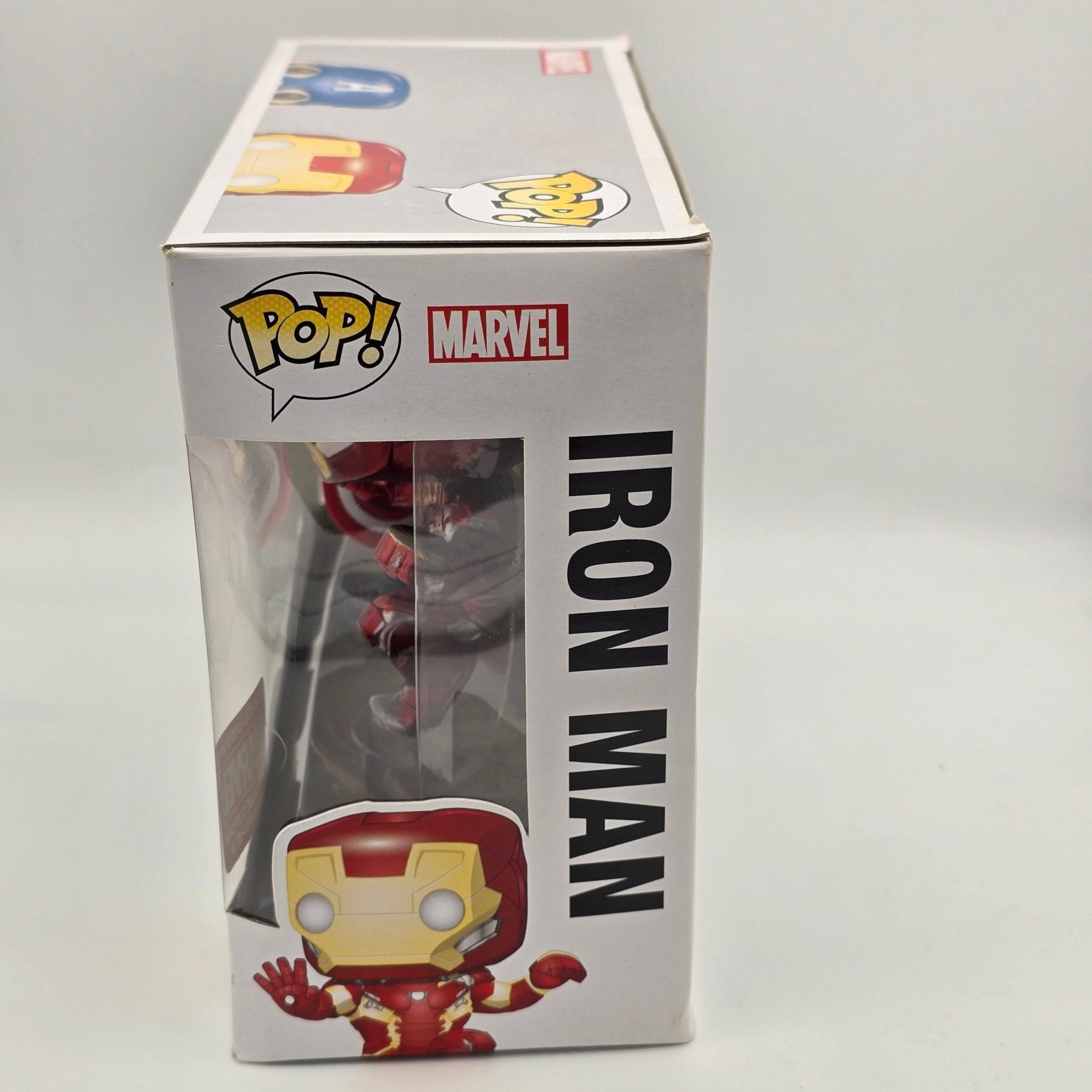 Captain America Civil War - Cap & Iron Man - 2 Pack - Collector Corps Excusive - Marvel - Funko Pop!