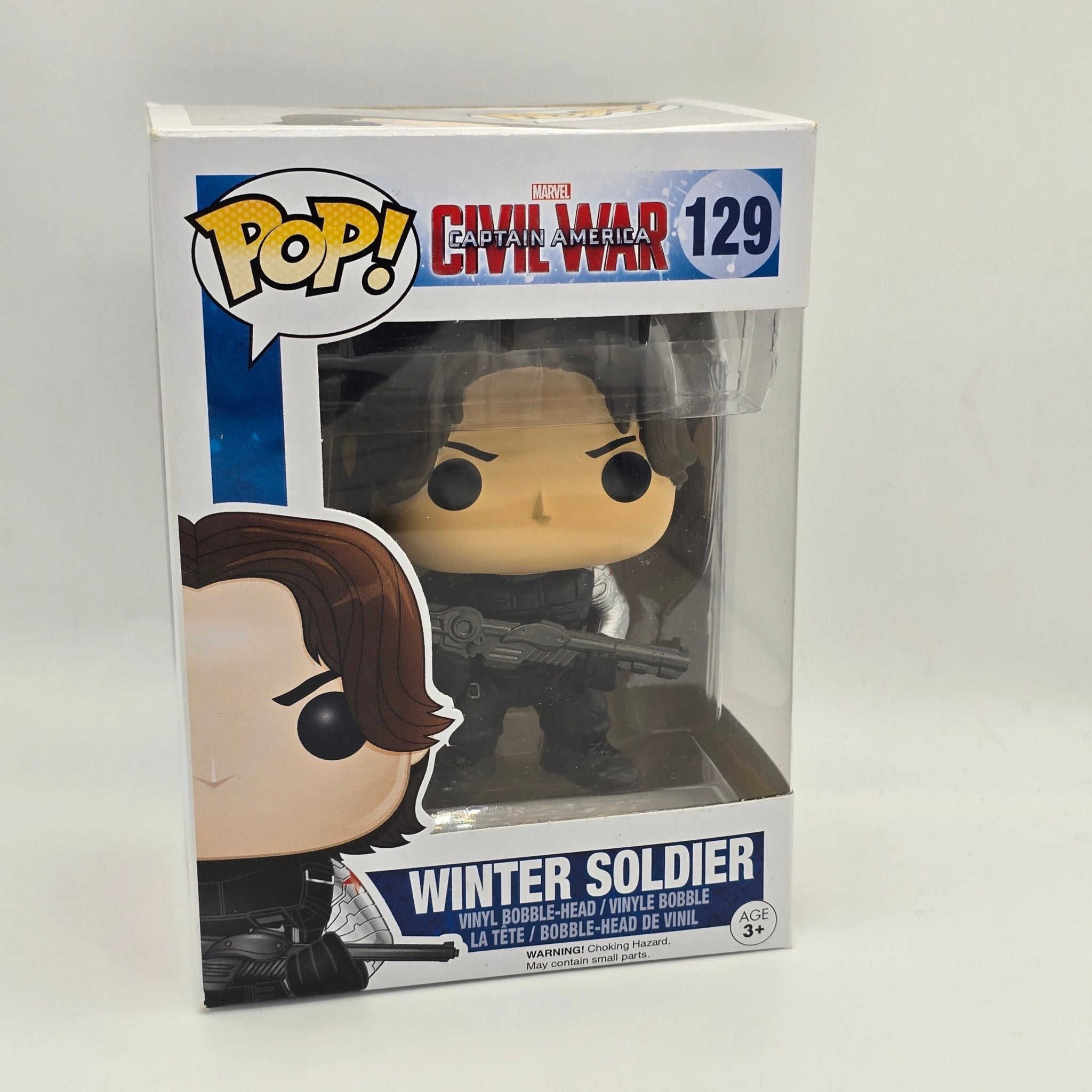 Captain America Civil War Winter Soldier #129 - Funko Pop!