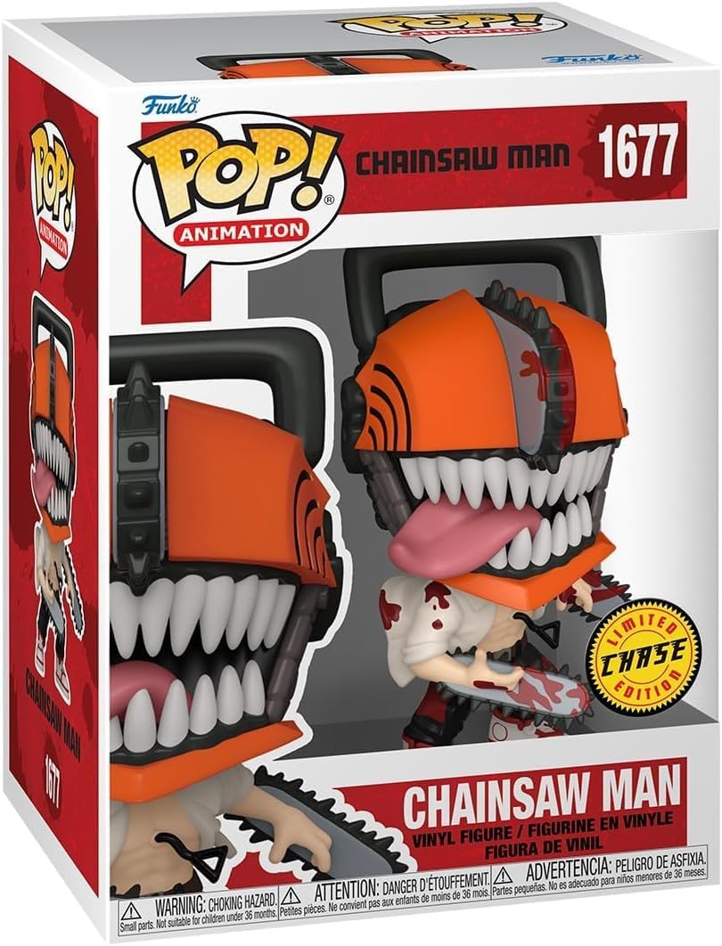 Chainsaw Man - Chainsaw Man - #1677 - Chase - Anime - Funko Pop!