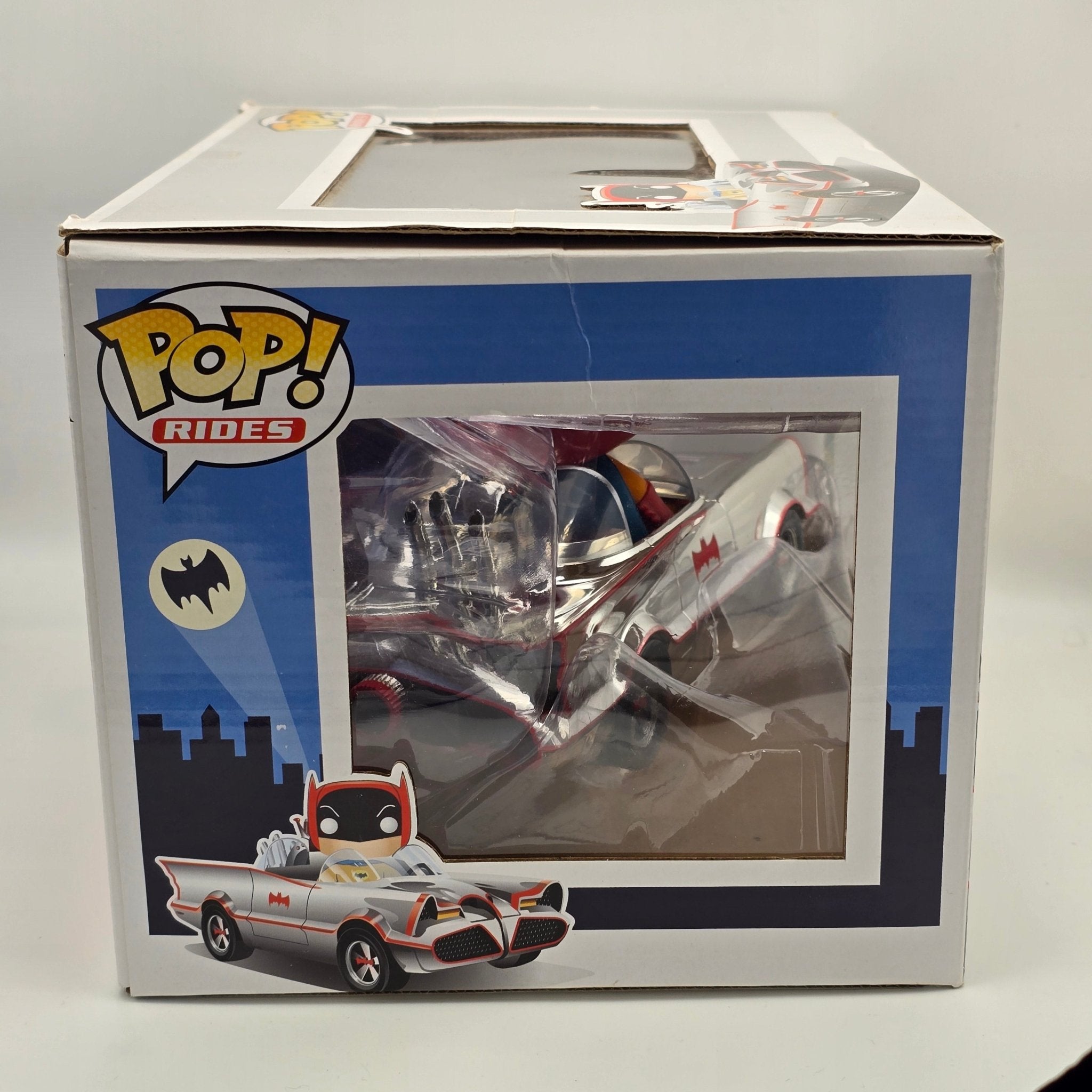 Classic Batman - Batmobile - #01 - 2016 Convention Exclusive Chrome - Television - Rides Funko Pop!