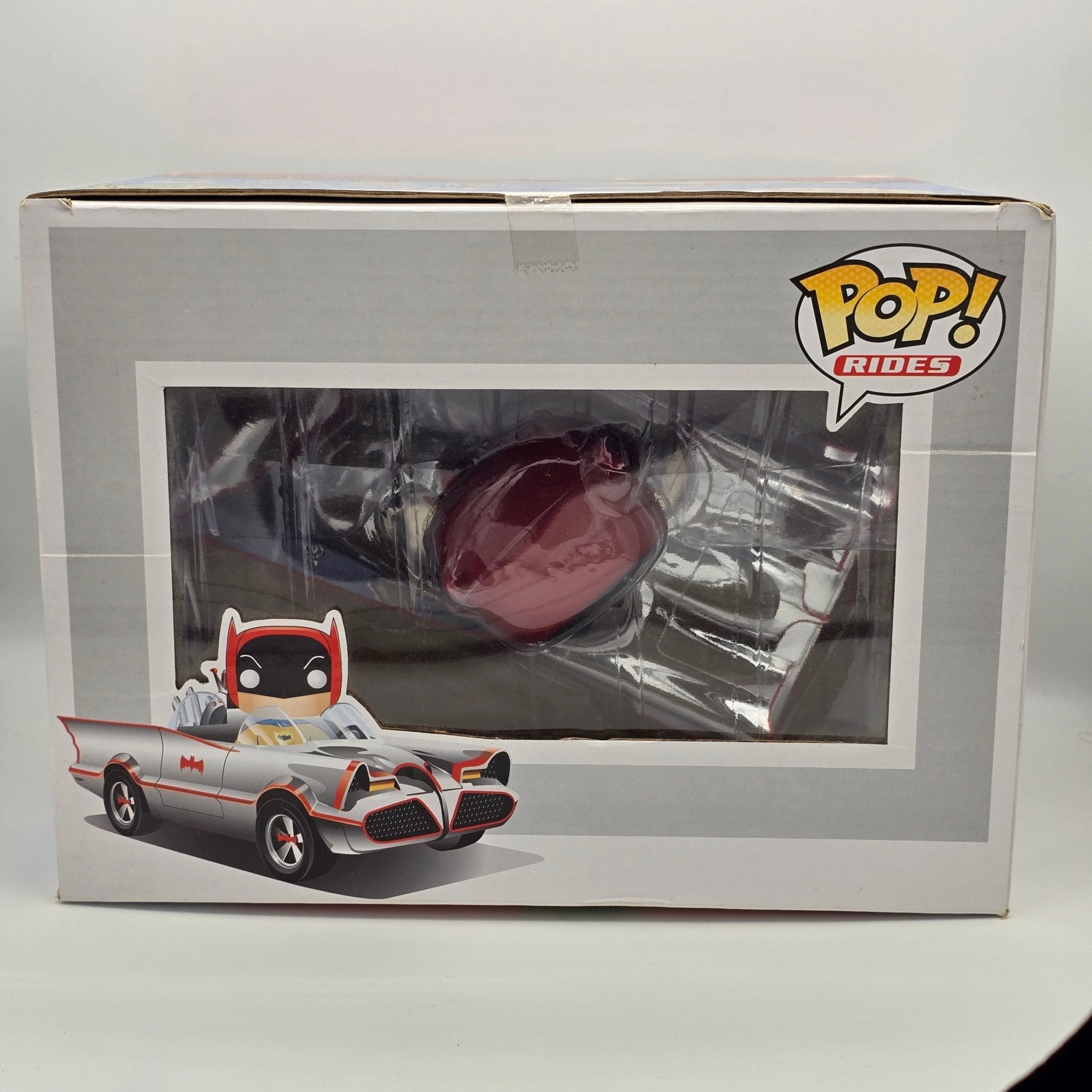 Classic Batman - Batmobile - #01 - 2016 Convention Exclusive Chrome - Television - Rides Funko Pop!