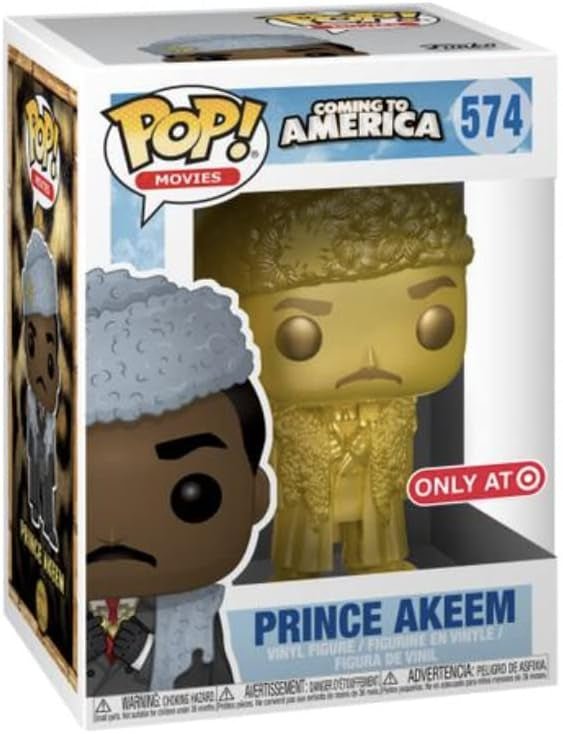 Coming To America - Prince Akeem - #574 - Gold Target Exclusive - Movies - Funko Pop!