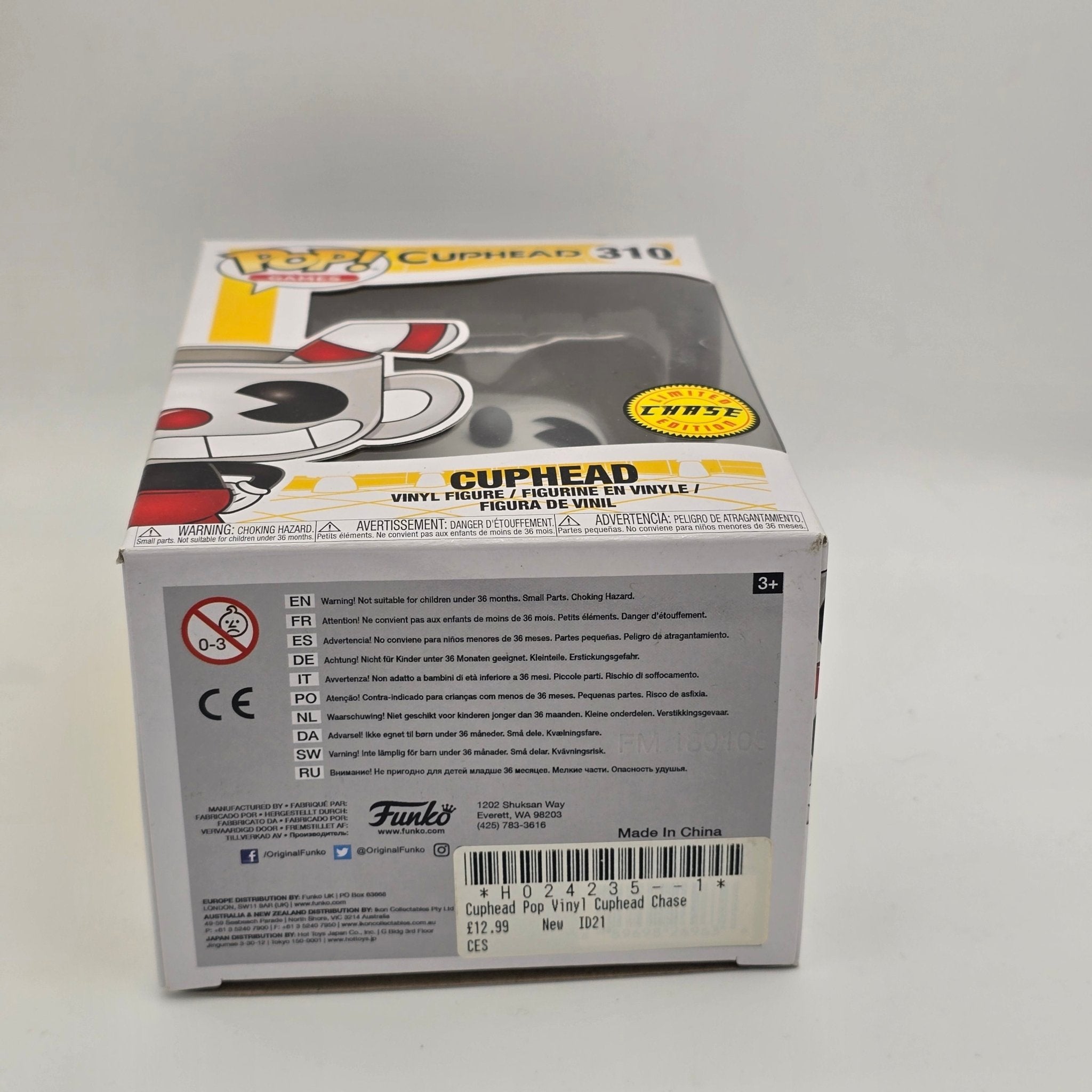 Cuphead - 310 - Chase Limited Edition - Games - Funko Pop!