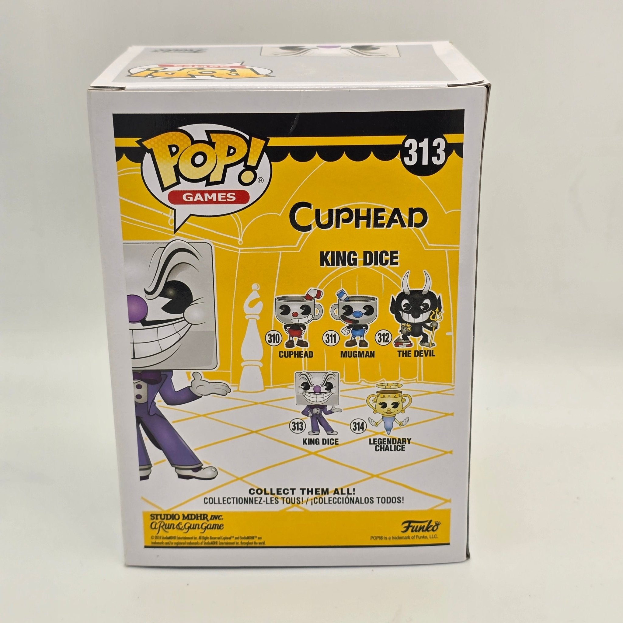 Cuphead - King Dice - 313 - Chase Limited Edition - Games - Funko Pop!