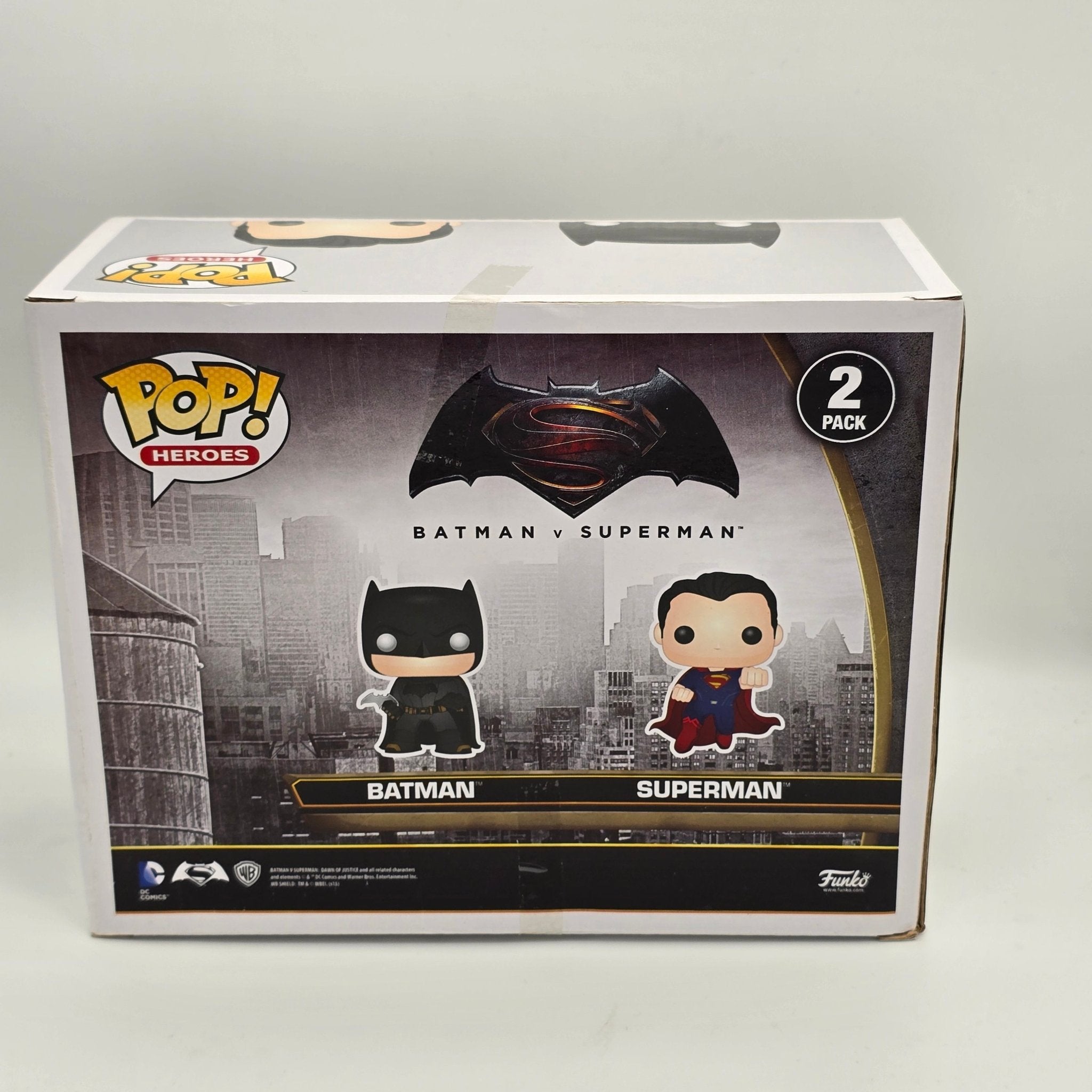 DC - Batman Vs Superman - 2 Pack - Underground Toys Exclusive - Funko Pop!