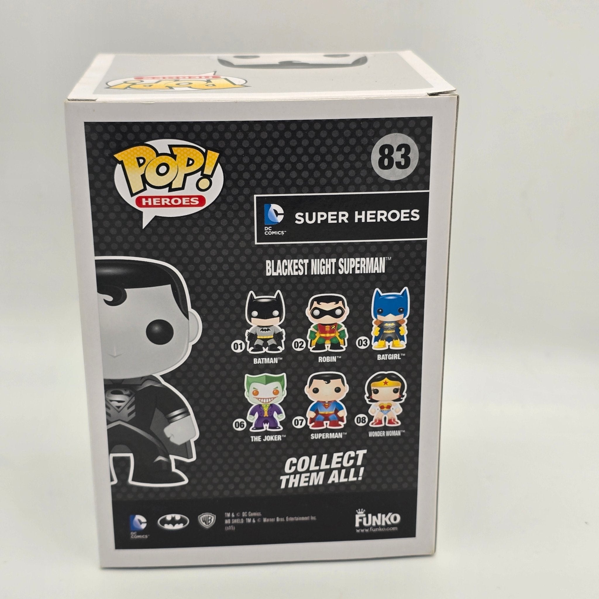 DC - Blackest Night Superman - 83 - Gamestop Exclusive - Funko Pop!