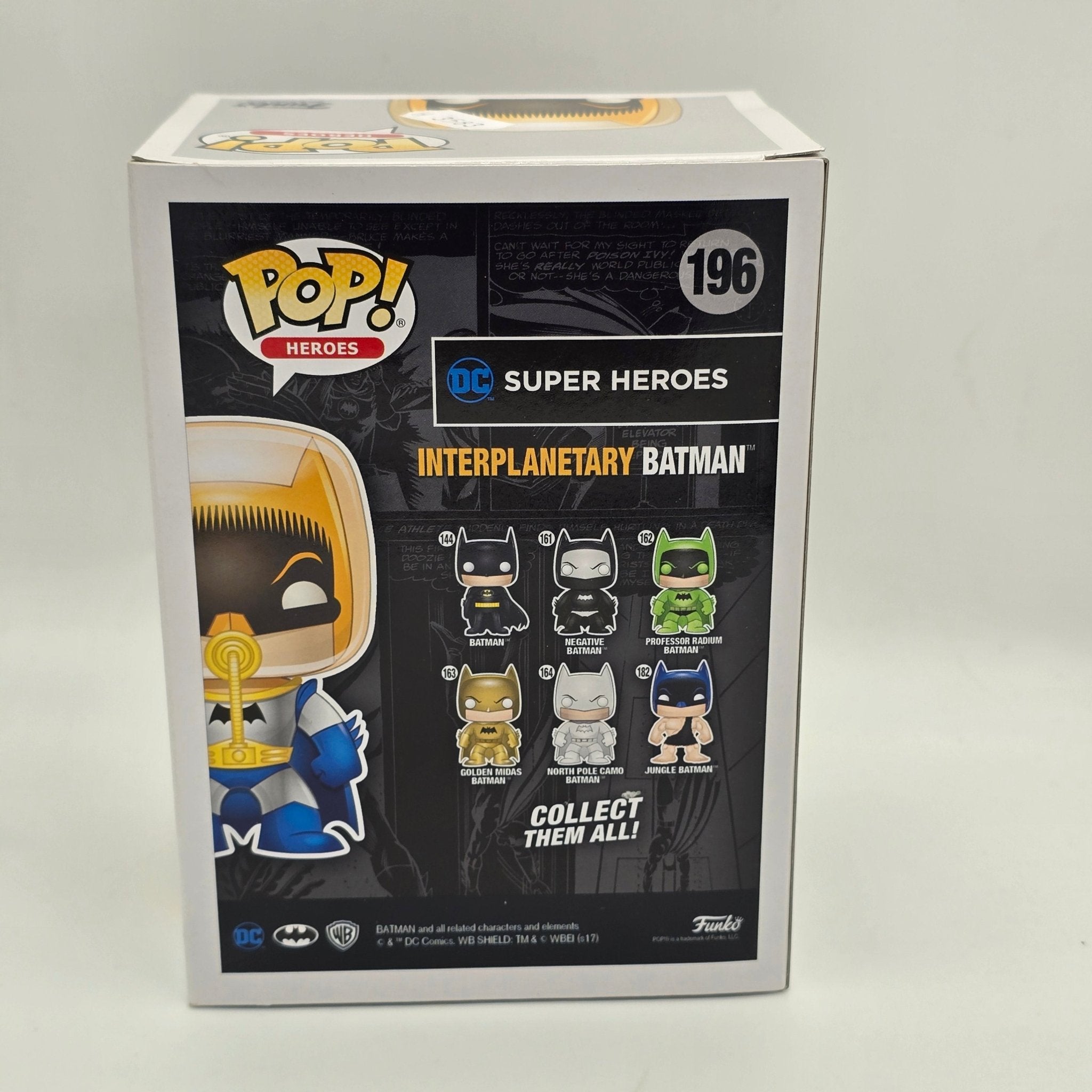 DC - Interplanetary Batman - 196 - 2017 Convention Exclusive - Funko Pop!