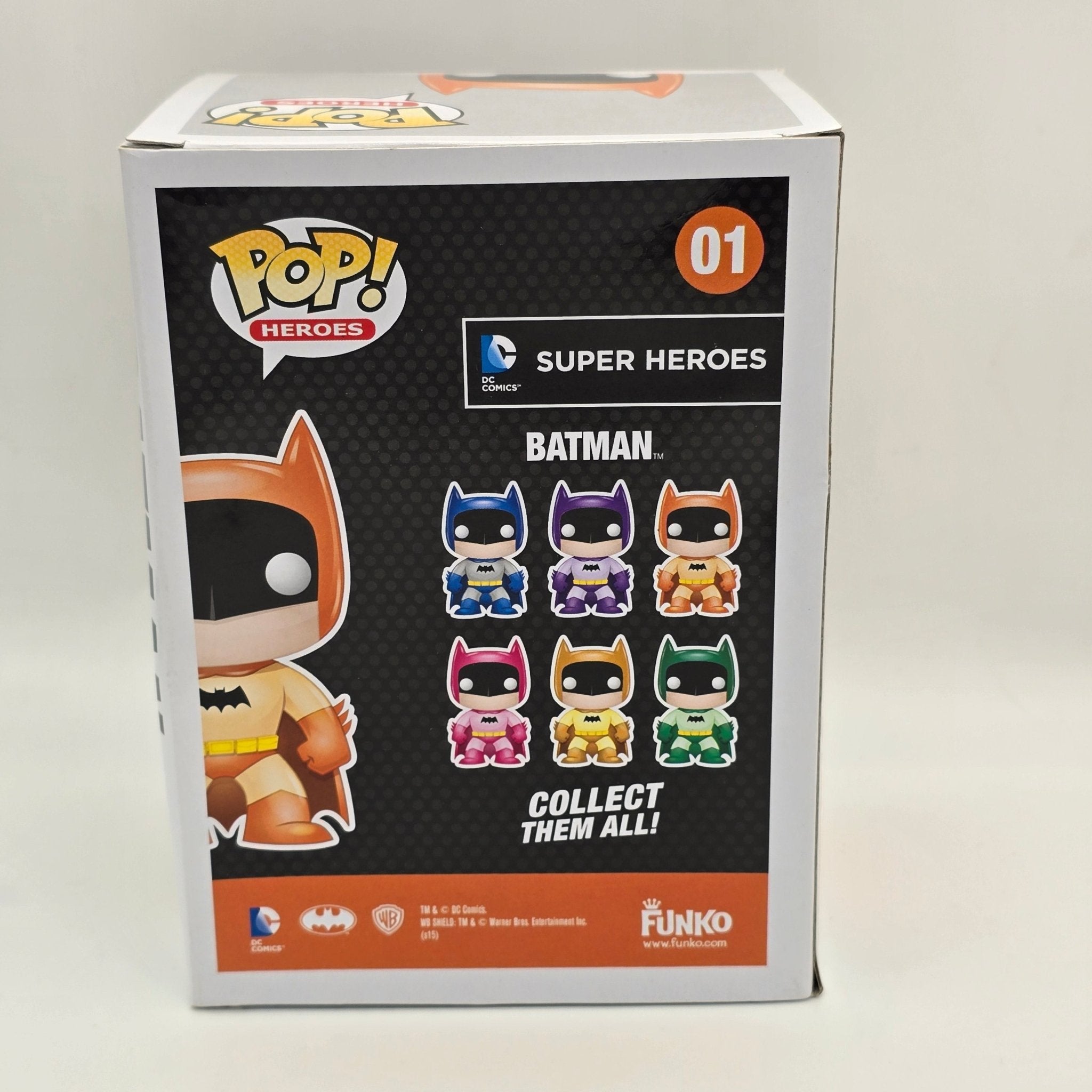 DC Super Heroes - Batman (Orange Suit) - 01 - Underground Toys Exclusive - Funko Pop!
