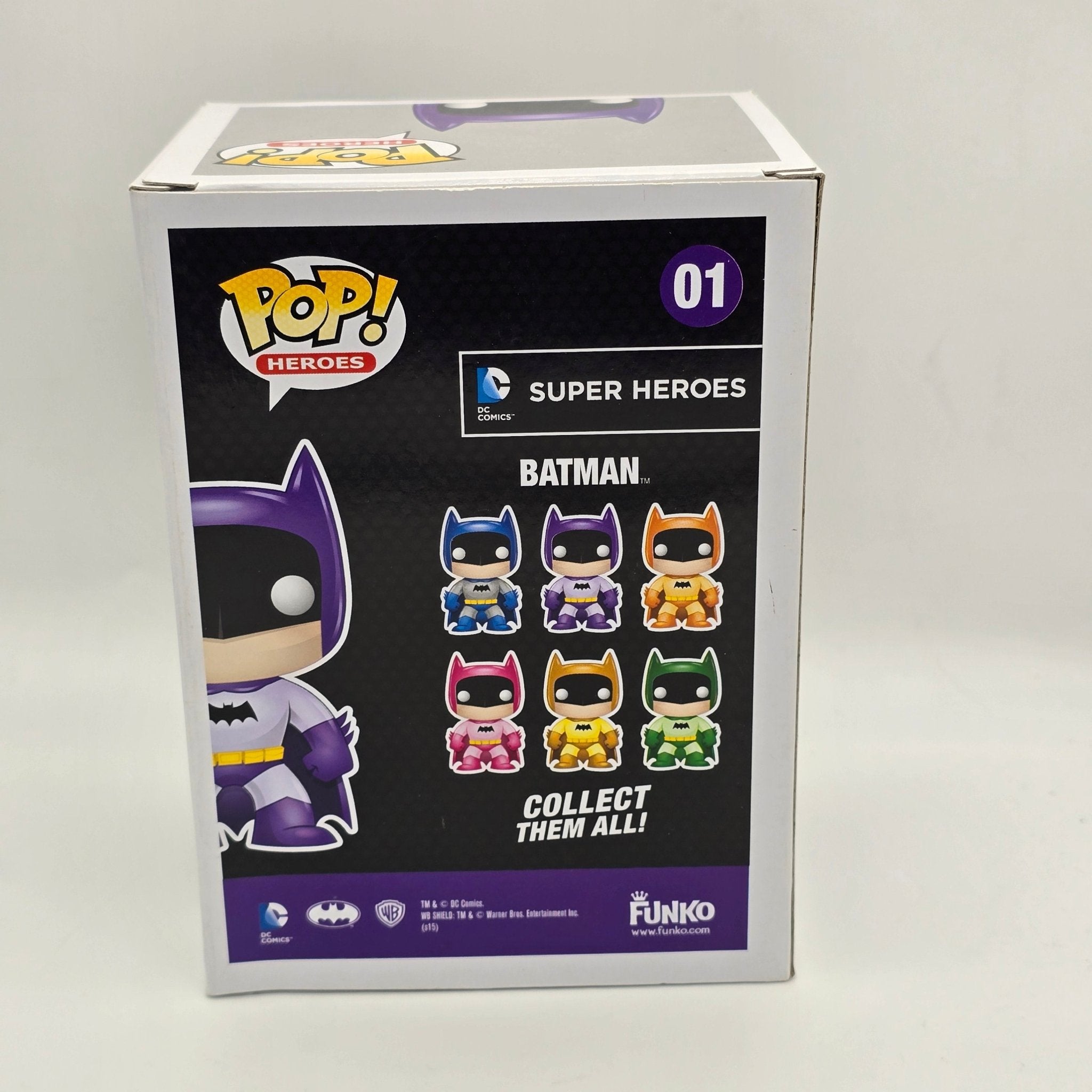 DC Super Heroes - Batman (Purple Suit) - 01 - Underground Toys Exclusive - Funko Pop!