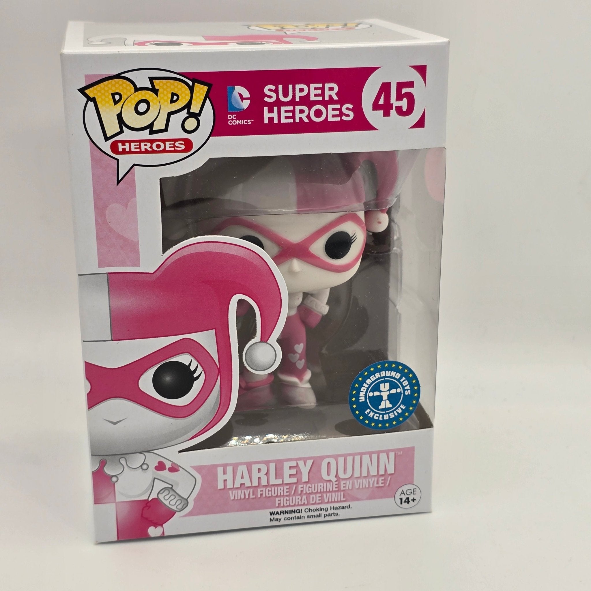 DC Super Heroes - Harley Quinn - 45 - Underground Toys Exclusive - Funko Pop!