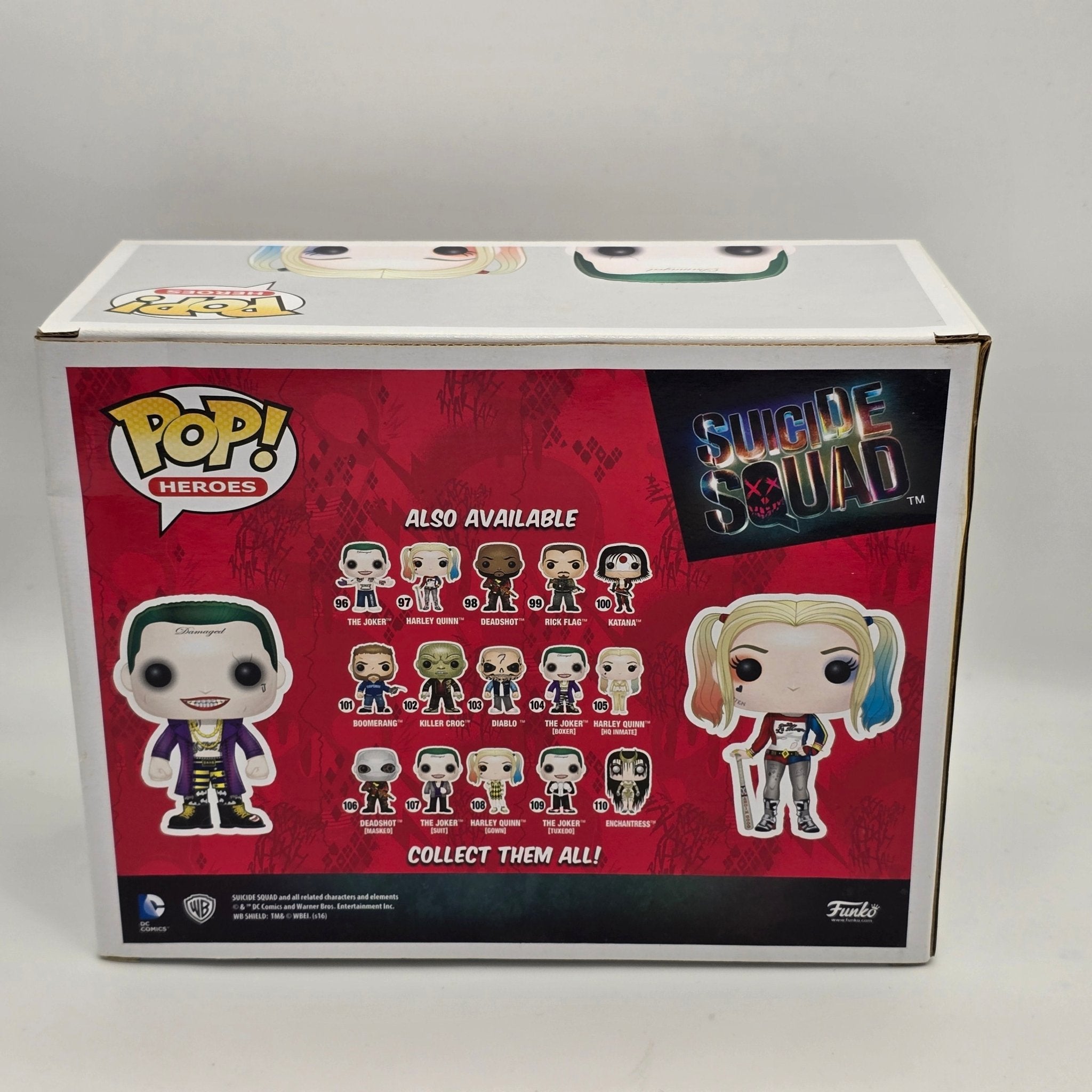 DC - The Joker / Harley Quinn - 2 Pack - F.Y.E. Exclusive - Funko Pop!