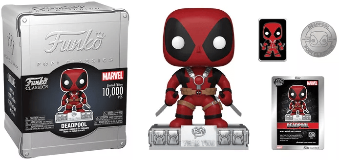 Deadpool Classics Limited Editon 10k Collector Tin Funko Pop
