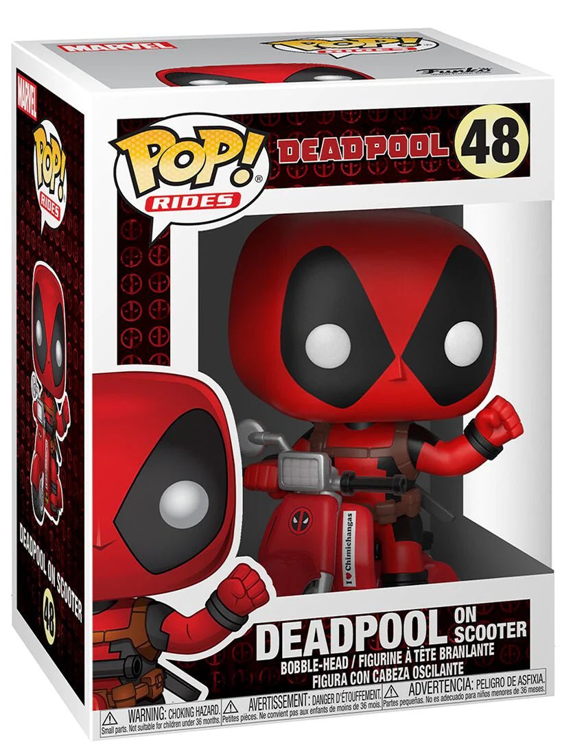 Deadpool - Deadpool On Scooter - 48 - Marvel - Funko Pop!