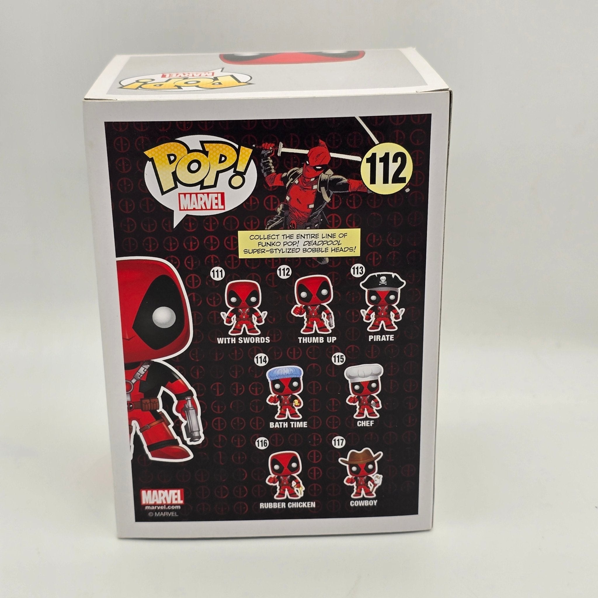 Deadpool - White Suit - 112 - 2016 Convention Exclusive - Marvel - Funko Pop!