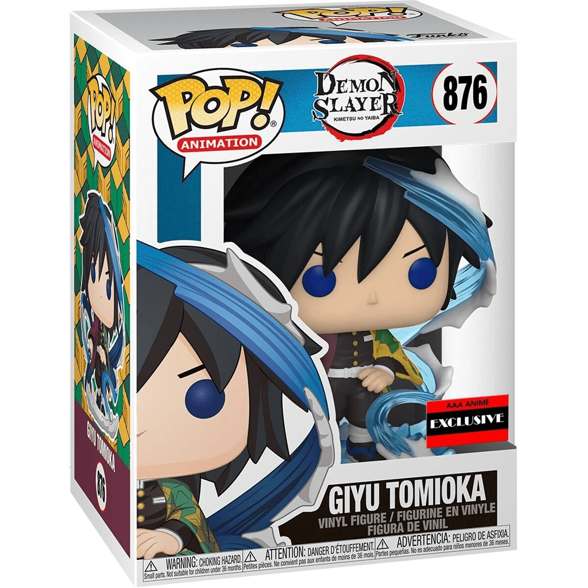 Demon Slayer - Giyu Tomioka - 876 - AAA Exclusive - Anime - Funko Pop!