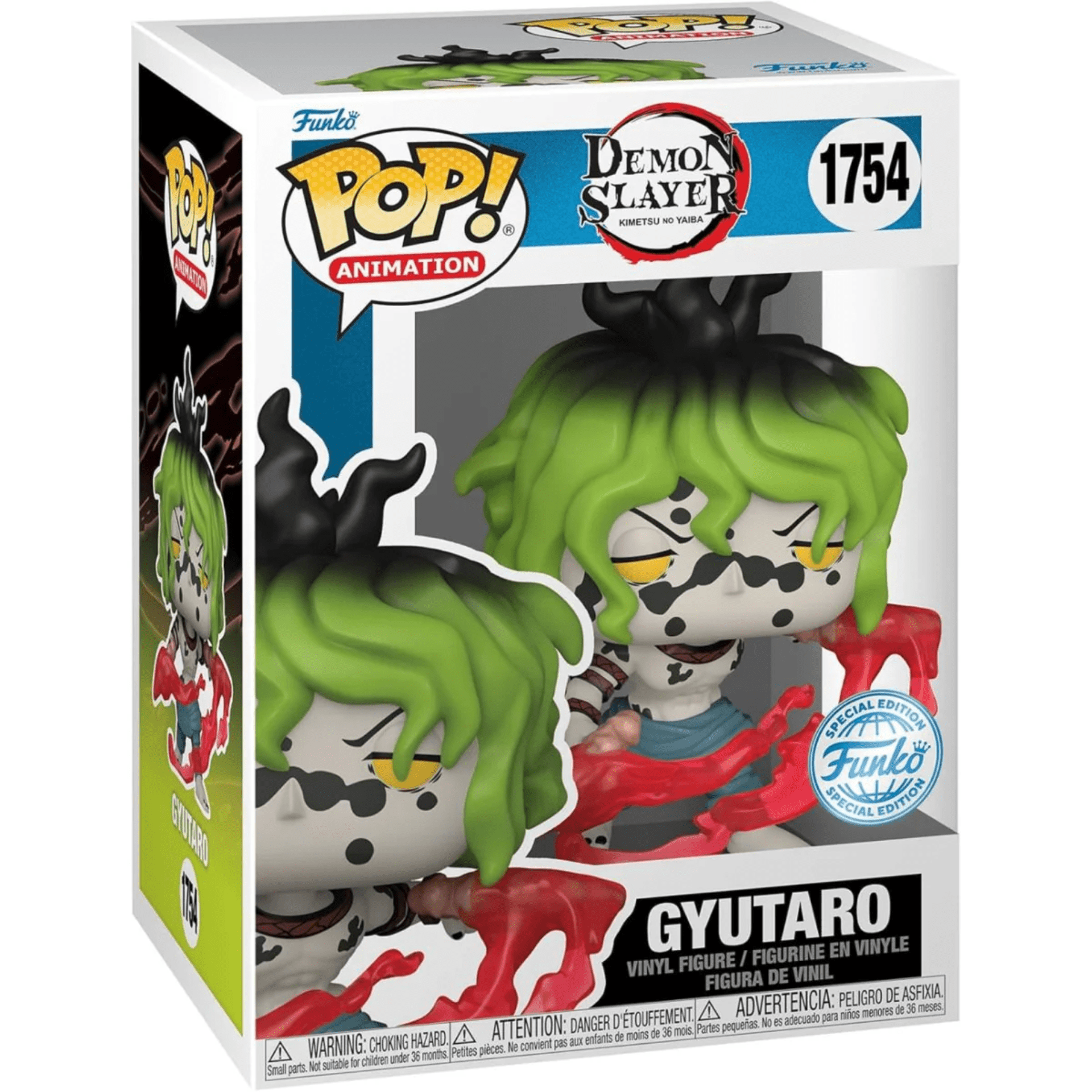 Demon Slayer - Gyutaro - 1754 - Special Edition - Anime - Funko Pop!