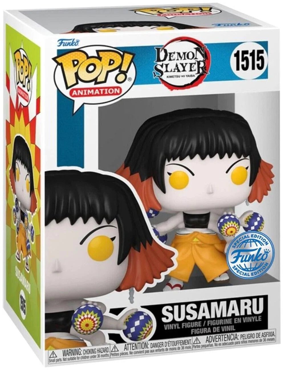 Demon Slayer - Susamaru - 1515 - Special Edition - Anime - Funko Pop!