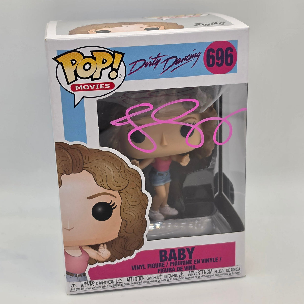 Dirty Dancing - Baby - #696 - Jennifer Grey Signed - SWAU Authentication - Funko Pop!