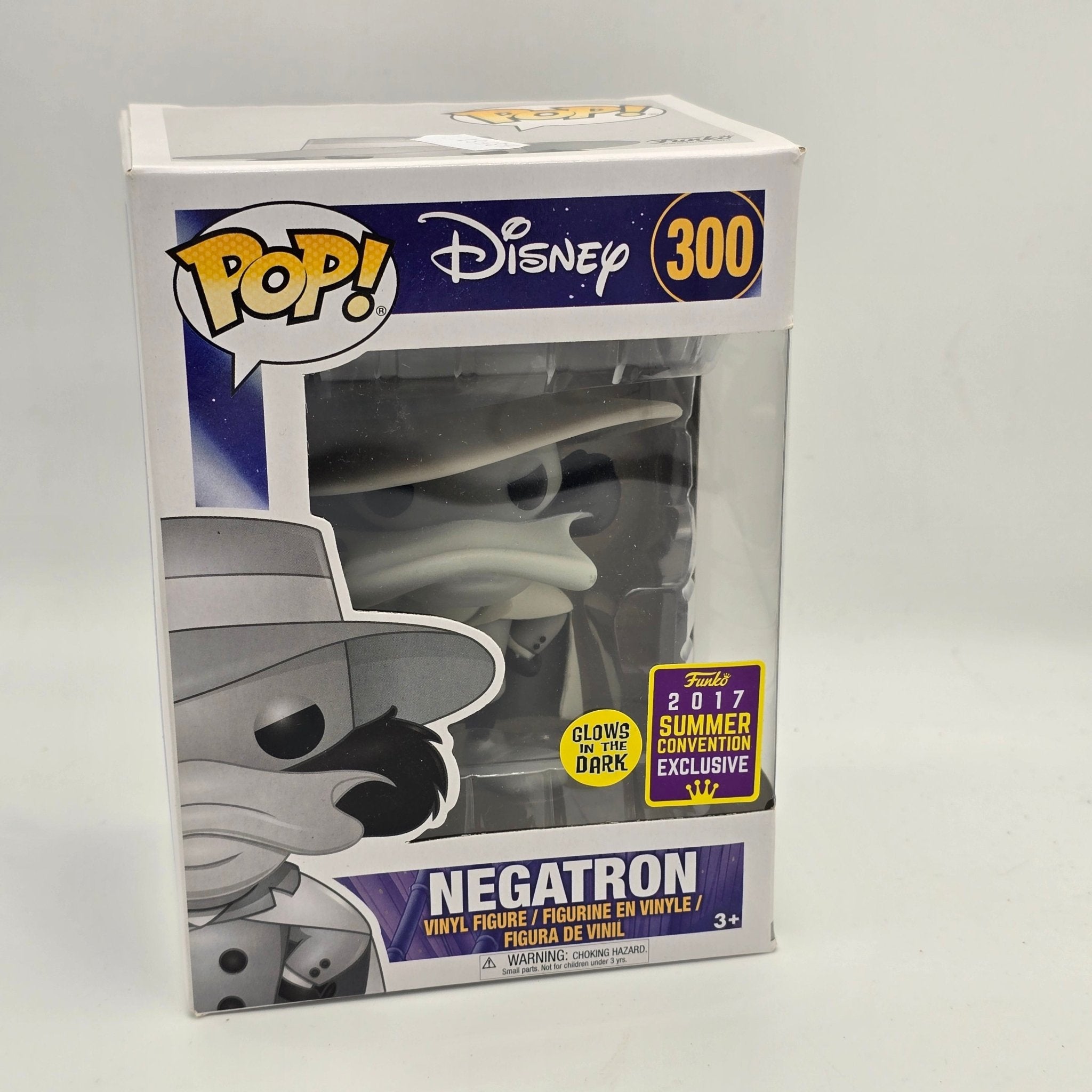 Disney - Negatron Glow In The Dark - 300 - 2017 Convention Exclusive - Funko Pop!