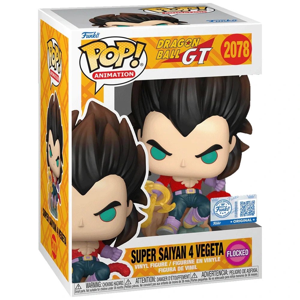 Dragon Ball GT - Super Saiyan 4 Vegeta - 2078 - Flocked Special Edition - Anime - Funko Pop!