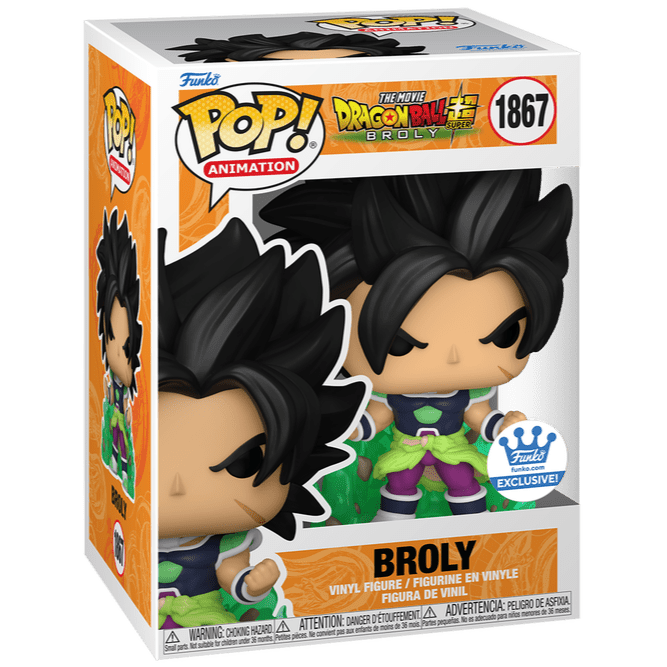 Dragon Ball Super Broly - Broly - 1867 - Funko Shop Exclusive - Anime - Funko Pop!